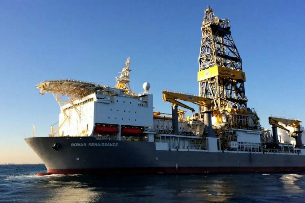 Drillship: the Rowan Renaissance handled the Petronas well