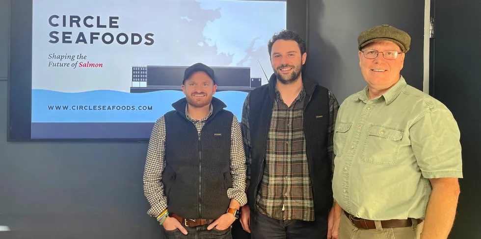 From left to right: Co-founders Charlie Campbell, Eren Shultz and Pat Glaab.