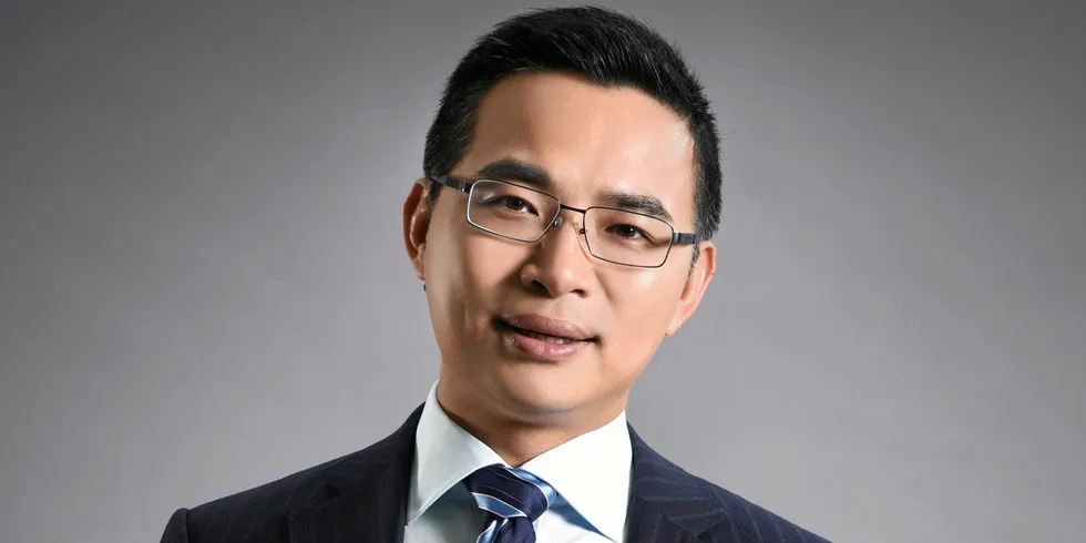 Lei Zhang, founder and CEO of Envision Energy.