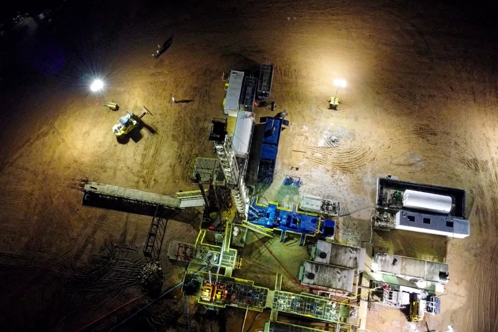 Updip targeted: ReconAfrica’s drilling campaign this year will include a sidetrack from the Kawe 6-2 well