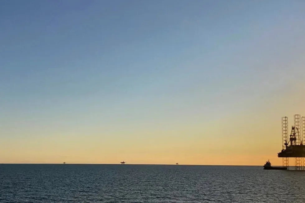Attractive view: a Borr Drilling jack-up