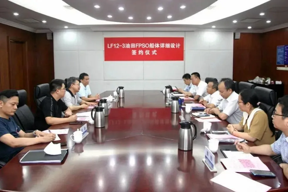 CenerTech signs Lufeng 12-3 FPSO hull detailed engineering contract with Maric