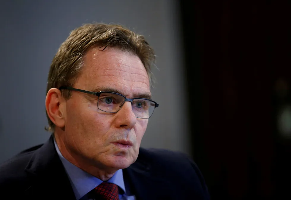Targeted: Shell’s board is chaired by Andrew Mackenzie, former chief executive at BHP.
