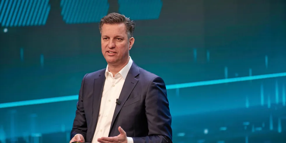 Volkswagen components chairman Thomas Schmall at Volkswagen Power Day 2021