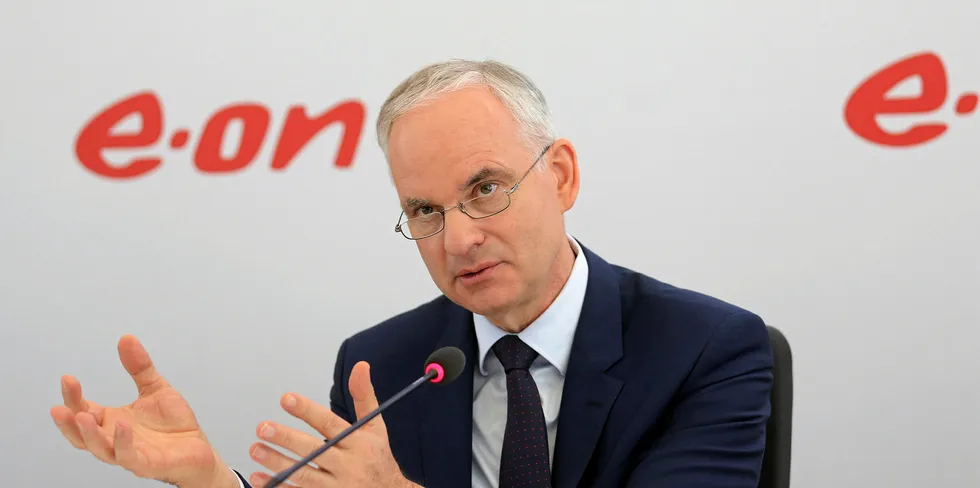 E.ON chief executive Johannes Teyssen