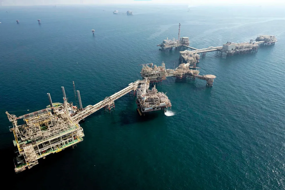 Umm Shaif offshore supercomplex.