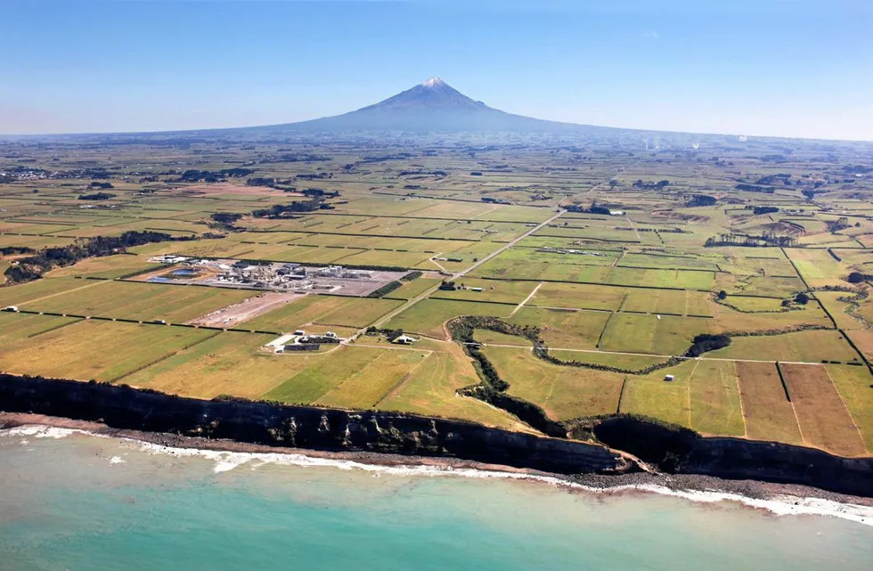 Scenic: the Taranaki basin, New Zealand.