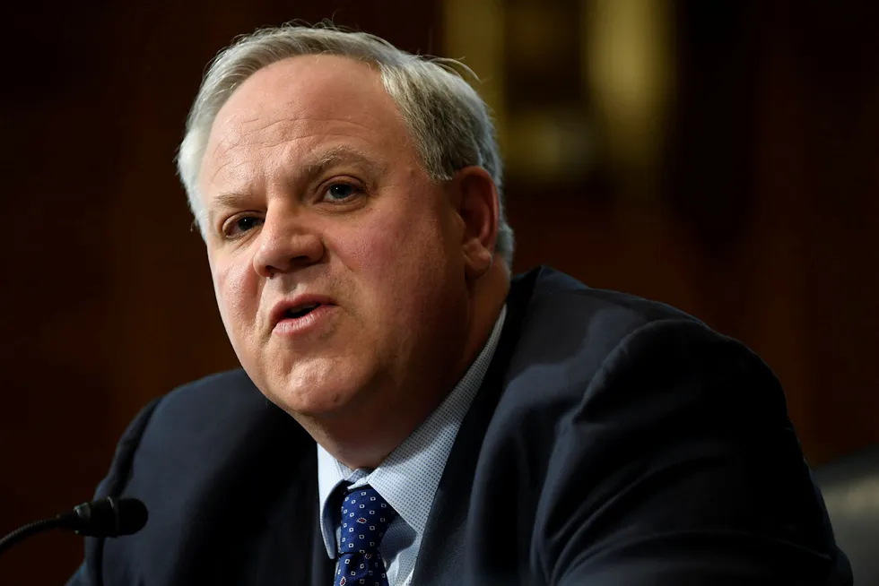 Drilling leases: US Interior Secretary David Bernhardt