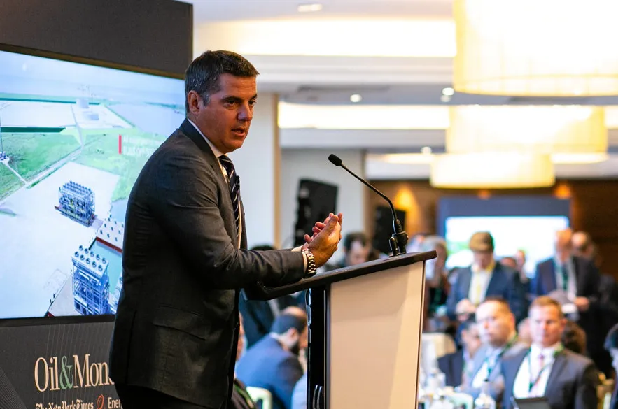 Venture Global LNG chief executive Michael Sabel.