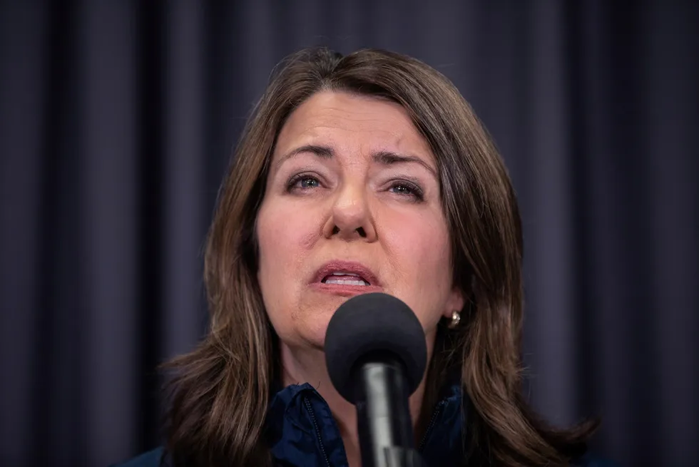 Alberta Premier Danielle Smith.