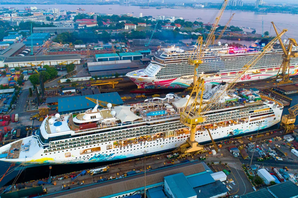 Seatrium's Admiralty Yard in Singapore.