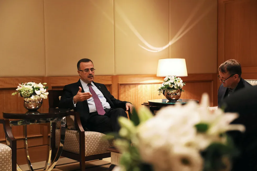 Saudi Aramco chief executive Amin Nasser speaks to Upstream at WPC 2017 in Istanbul