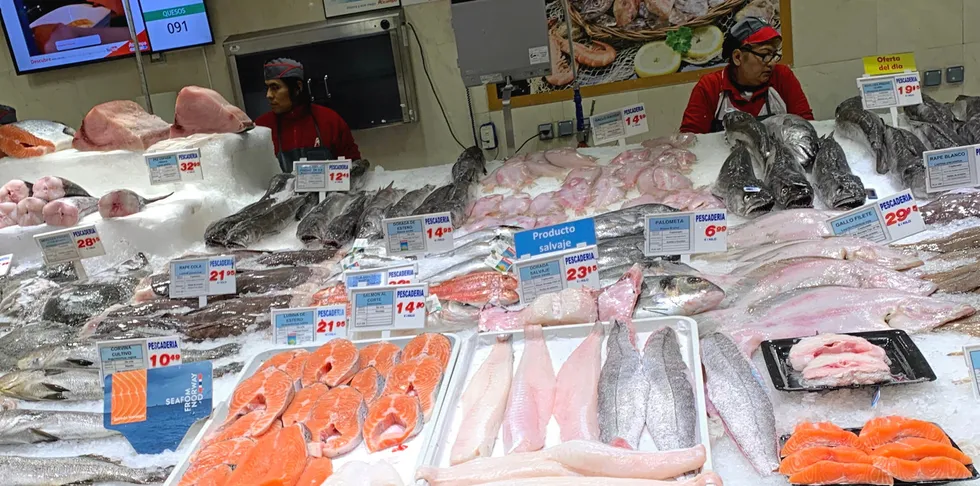 Not a Happy Christmas for farmed salmon exporters.