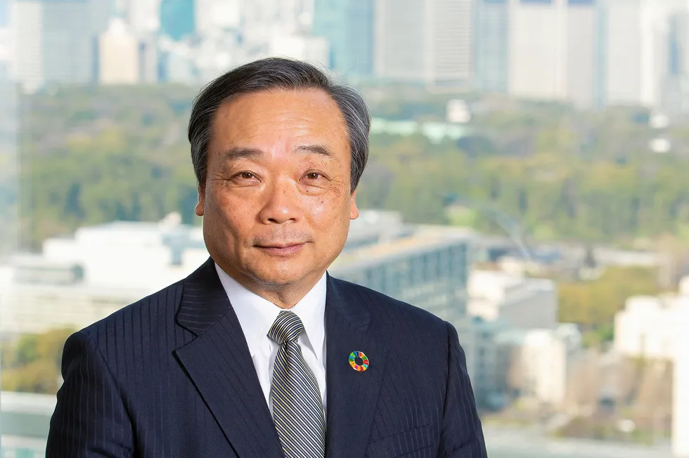 Inpex chief executive, Takayuki Ueda.