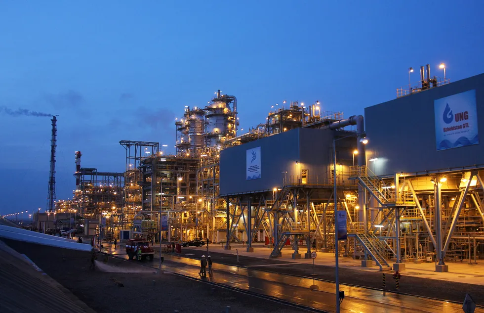 Last of its kind: Uzbekistan gas-to-liquids plant in the Kashkadarya region in Uzbekistan