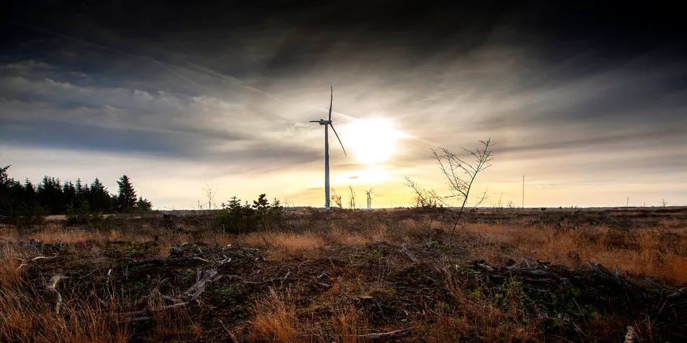 Vestas says the V136 offers a more than 10% production boost over the V126, pictured