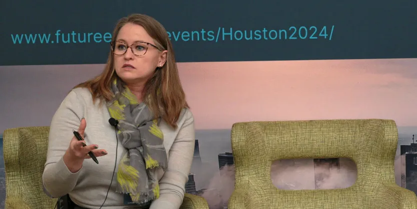 . Megan Carr, chief of the Strategic Resources Programme at the US Bureau of Ocean Energy Management, speaking at Upstream's Future Energy Forum 2024.