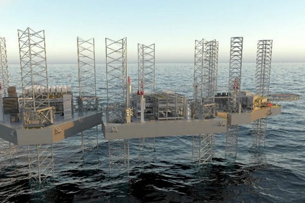 Paired again: Fluor has received a full notice-to-proceed contract to begin work on a second Fast LNG facility for New Fortress Energy