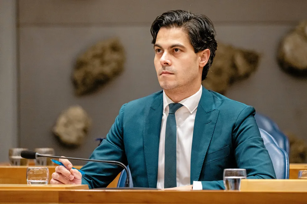 Dutch energy minister Rob Jetten.