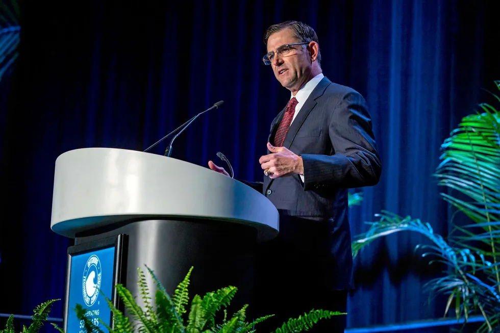 Halliburton chief executive Jeff Miller.