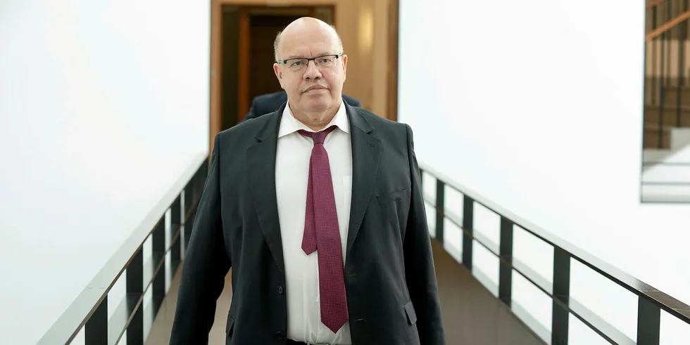 German economics and energy minister Peter Altmaier