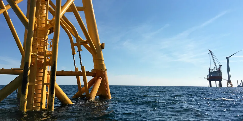 Block Island. GE Haliade Orsted.