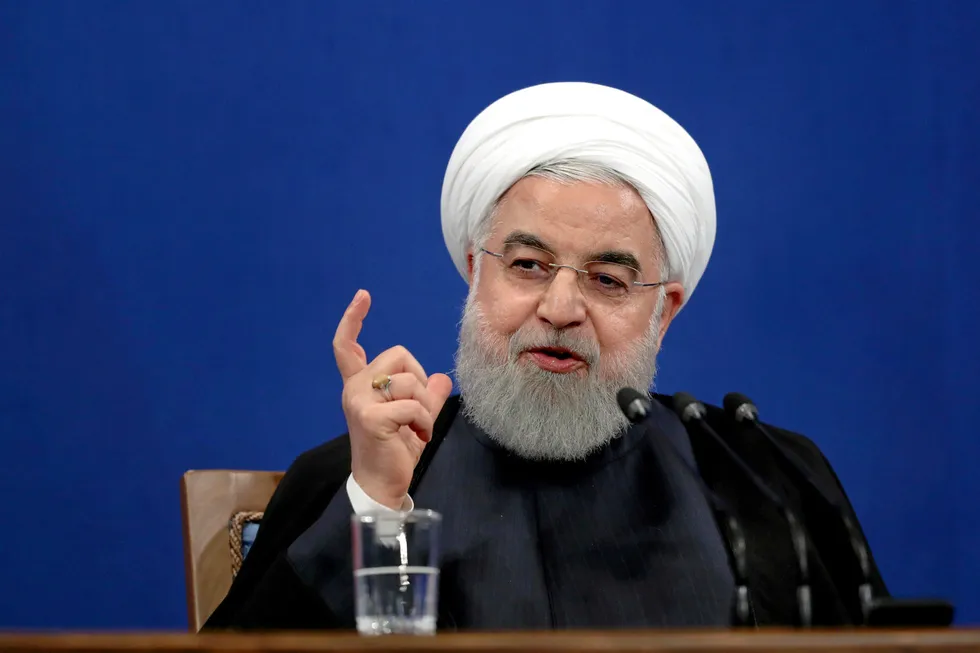 Iran's President Hassan Rouhani