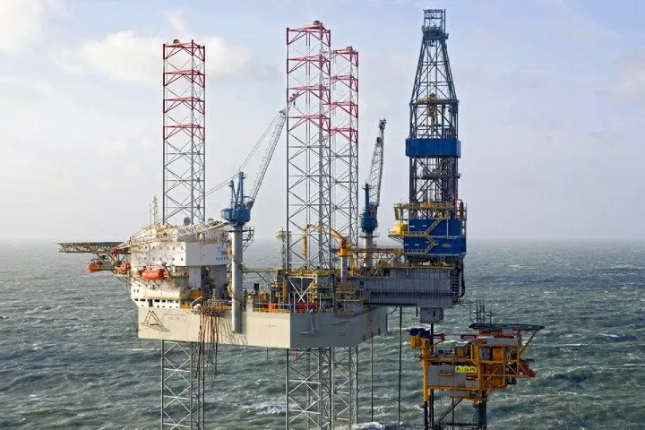 Noble Corporation's jack-up drilling rig Noble Regina Allen.