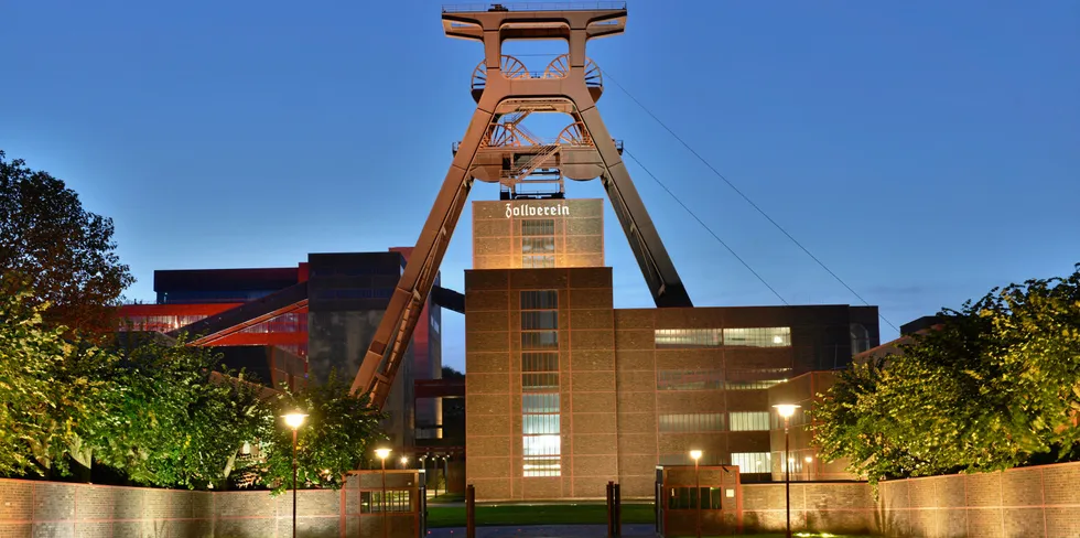 Old coal mine 'Zeche Zollverein' in North-Rhine Westphalia.