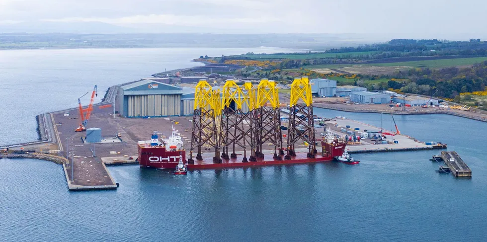 Global Energy Group's Port of Nigg facility