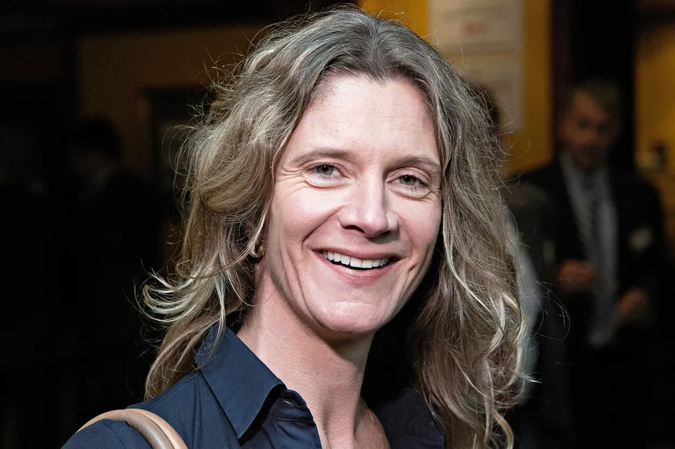 Irene Waage Basili, chief executive of Shearwater GeoServices.