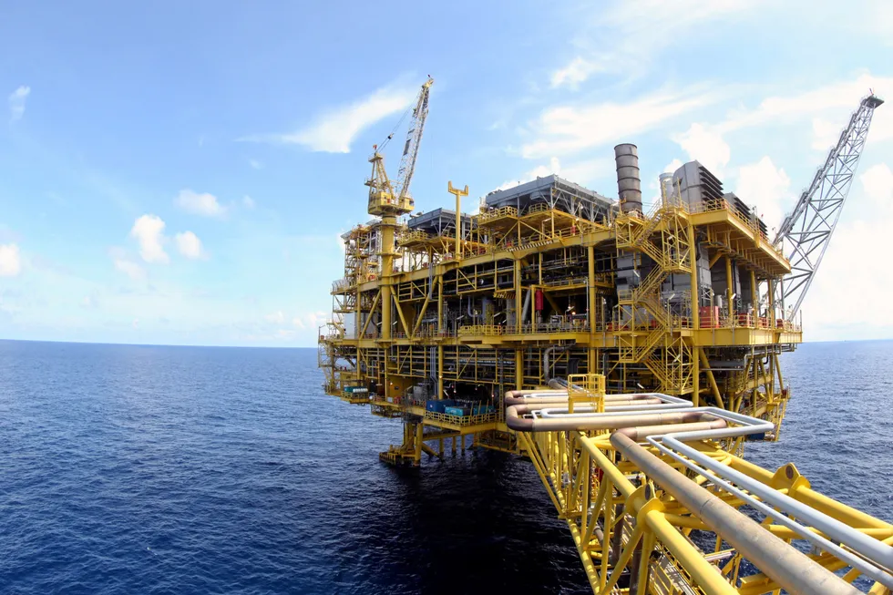 North Belut: platform off Indonesia