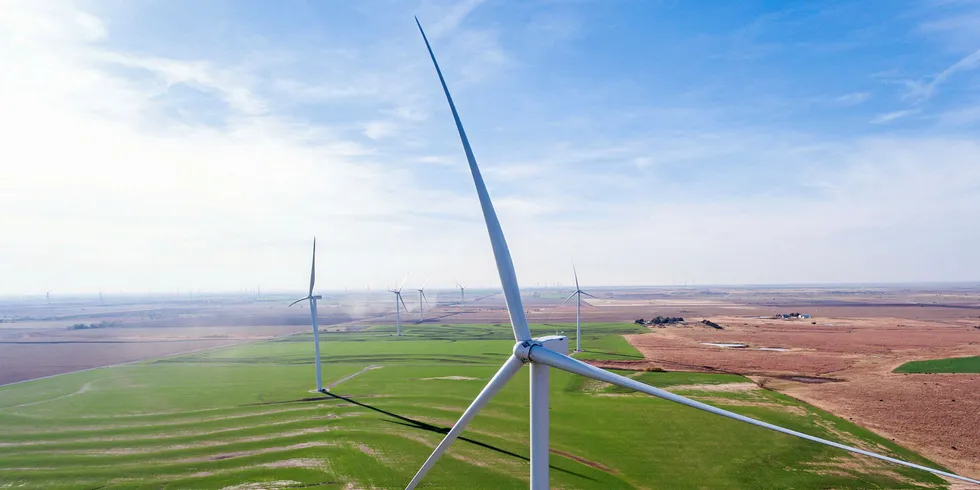 Enel Green Power Thunder Ranch array in Oklahoma, US