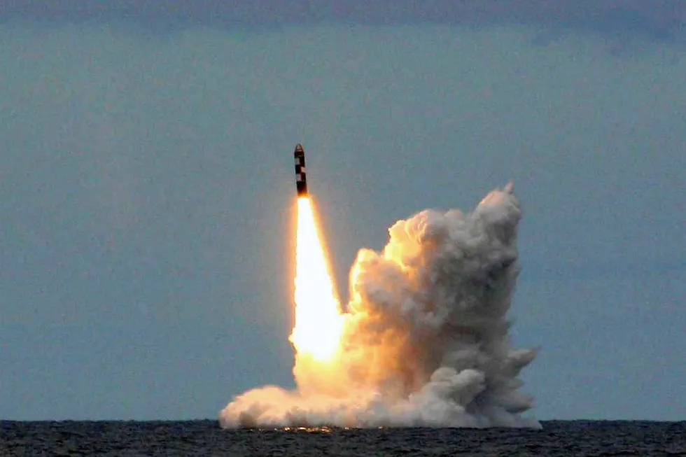 Fracking task: the launch of an intercontinental ballistic missile Bulava in the north of Russia