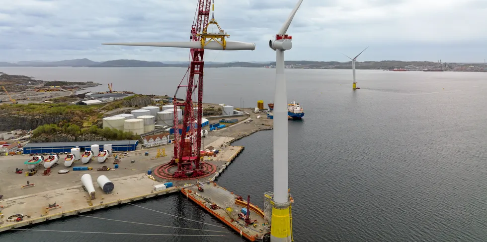Trollvind was due to follow the Hywind Tampen oil & gas decarbonisation project.