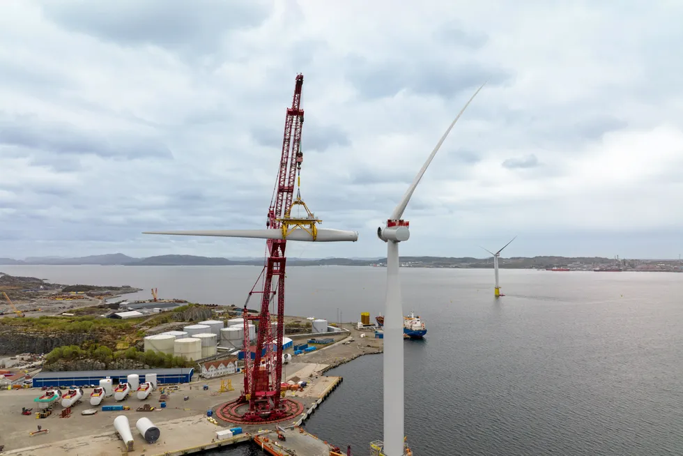 Shelved :Trollvind was due to follow the Hywind Tampen oil & gas decarbonisation project.