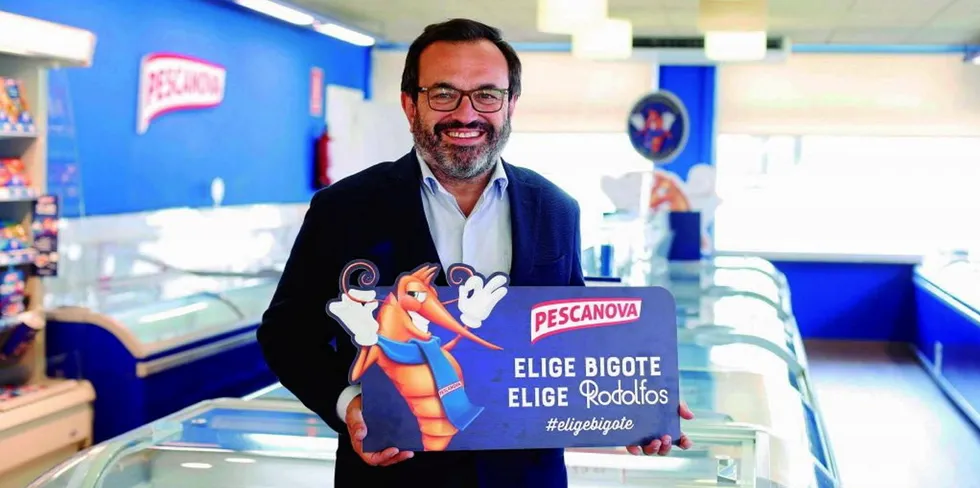 Nueva Pescanova CEO Ignacio Gonzalez has reason to smile about his company's 2021 results but concedes the outlook for this year is clouded by inflation.
