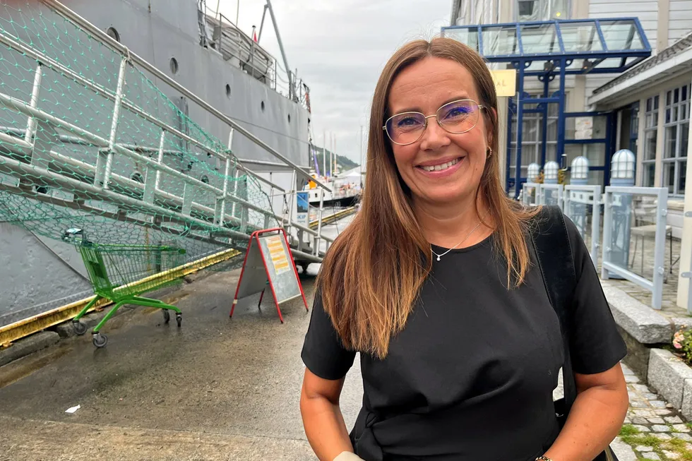 Norway's Fisheries Minister Marianne Sivertsen Naess.