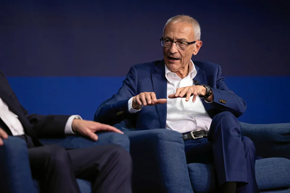 John Podesta became US President Joe Biden's senior advisor for International Climate Policy earlier this year.