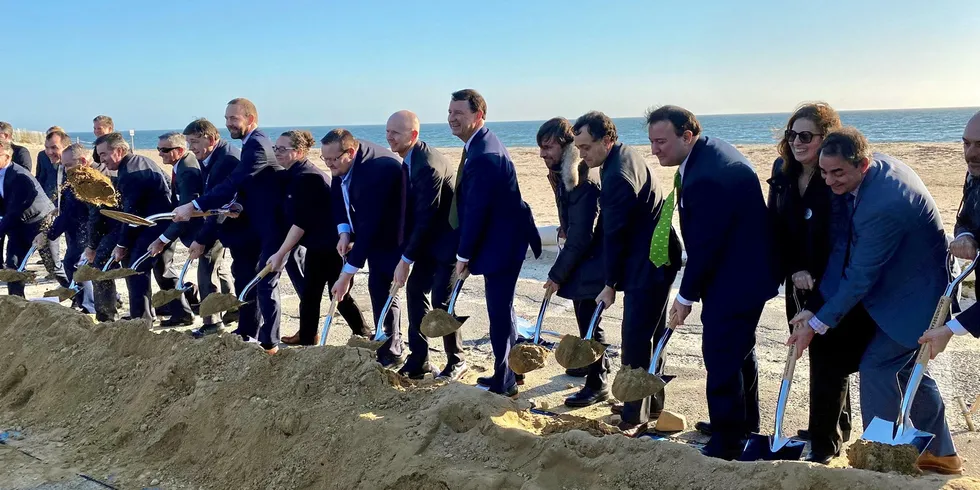 The Vineyard 1 VIP groundbreaking.