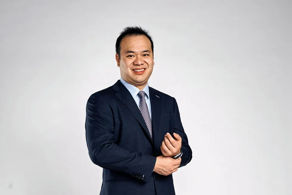 Conversion experience: Yinson chief executive Lim Chern Yuan.