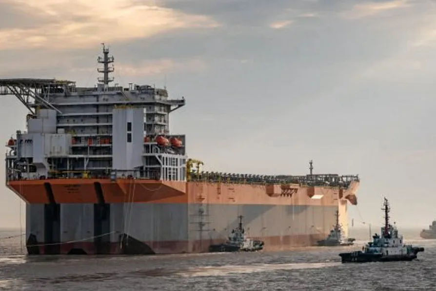 SBM's Fast4Ward FPSO concept: able to produce 250,000 barrels per day of oil with storage capacity of 2 million barrels