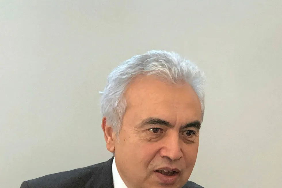 Unsustainable path: International Energy Agency (IEA) executive director Fatih Birol Photo: RUSSELL MCCULLEY