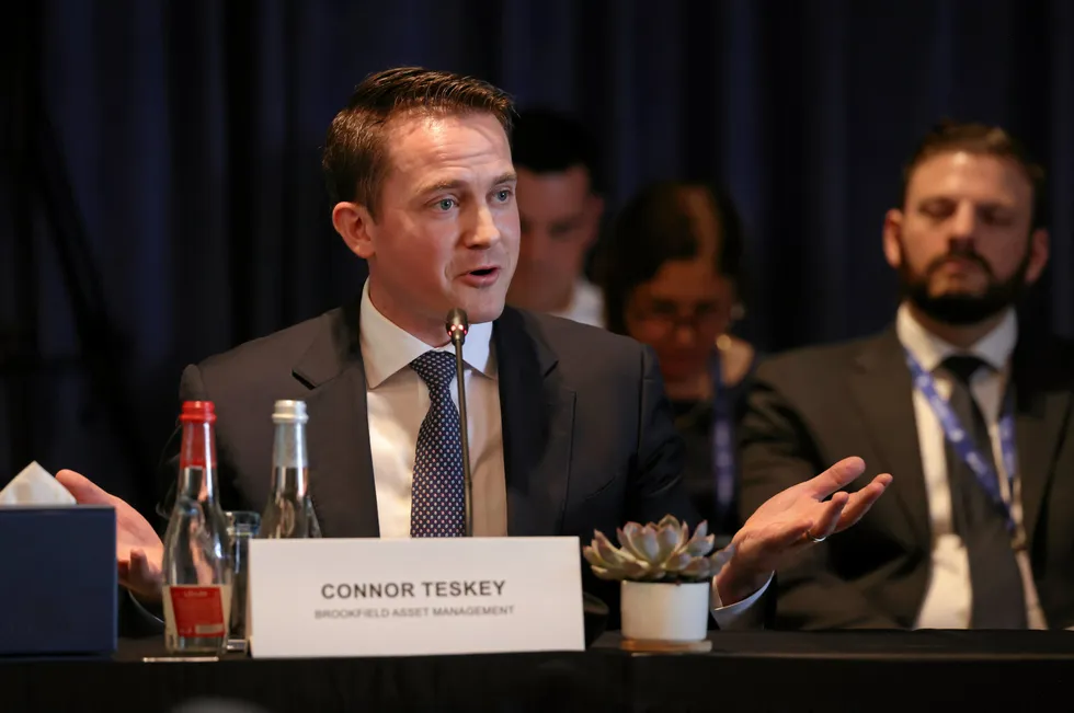 Connor Teskey, CEO, Renewable Power & Transition at Brookfield Asset Management.