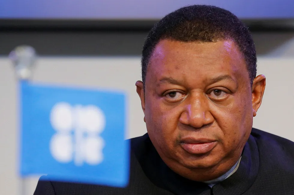 Opec Secretary General Mohammad Barkindo