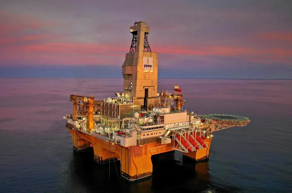 The semi-submersible Deepsea Nordkapp is currently drilling the Kaldafjell prospect for Aker BP