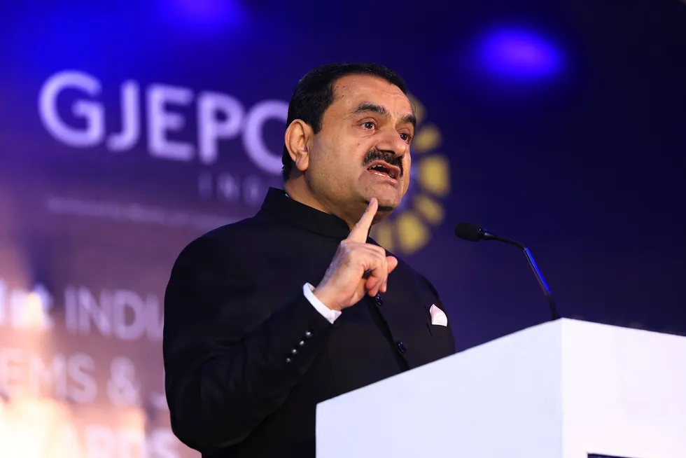 Indian billionaire and Chairman of Adani Group, Gautam Adani.