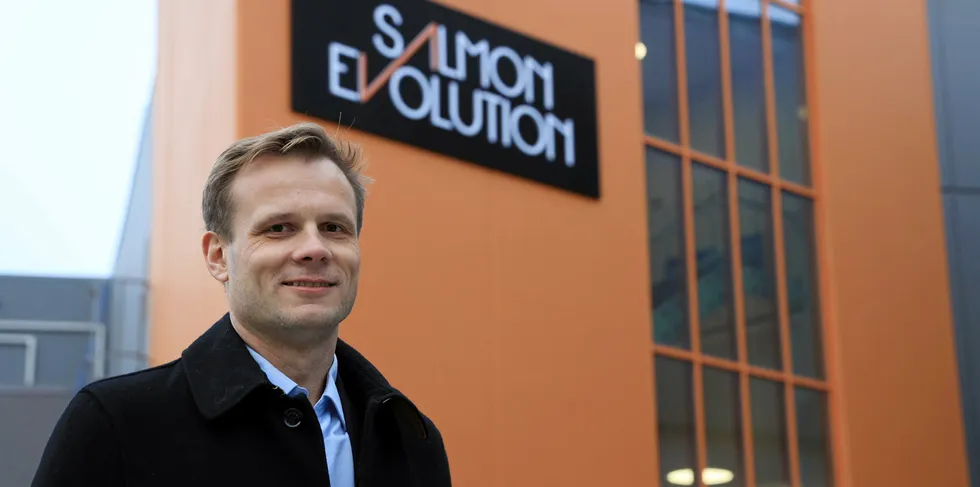 Trond Hakon Schaug-Pettersen took over the CEO position in Salmon Evolution earlier this year, after founder and previous CEO Hakon Berg left the company last year.