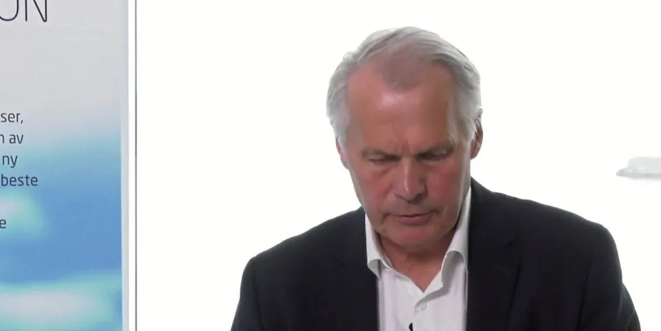 Salmar CEO Gustav Witzoe