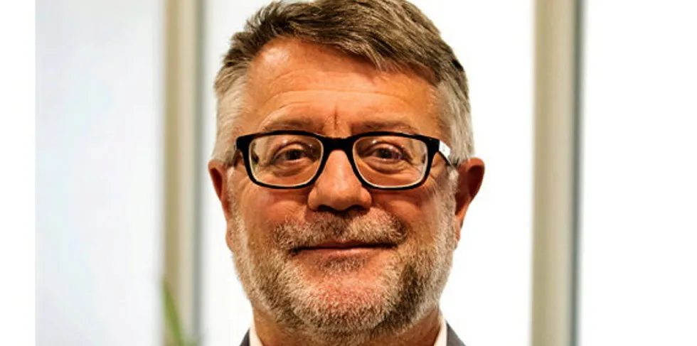Salmones Austral Vice President Christian Samsing.
